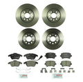 Brake Kit Disc Rotors & Pads for Audi AWD VW FWD (312mm & 286mm)