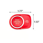 Engine Start Stop Button Ring Cover for Mercedes G GLE GLS (2016-2025)