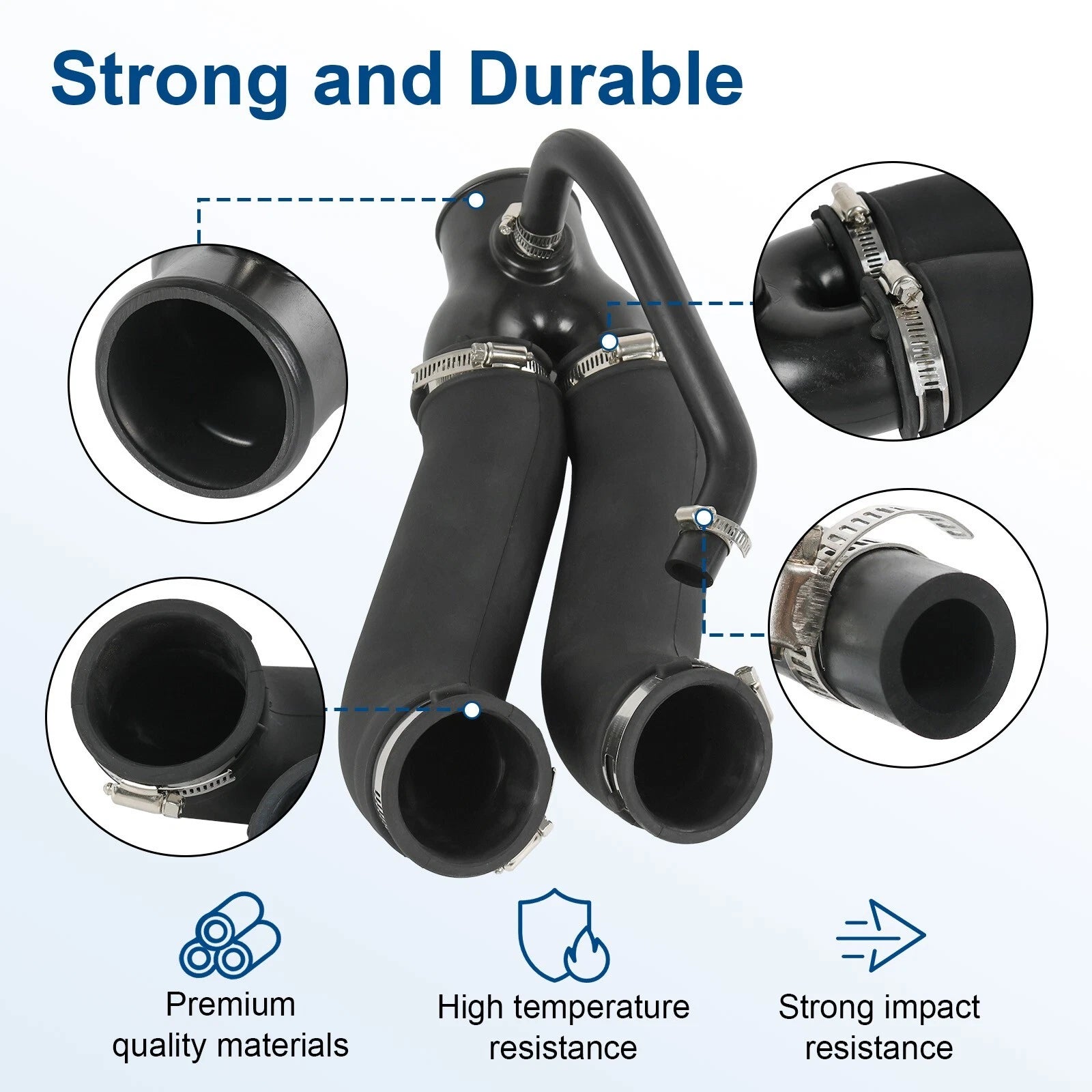 Air Intake Duct Hose for Ford F150 F250 F350 (1994–1997)