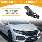 RH Side Front Bumper Support Bracket for Lexus IS350 (2014–2016) 1 Pc Black ABS
