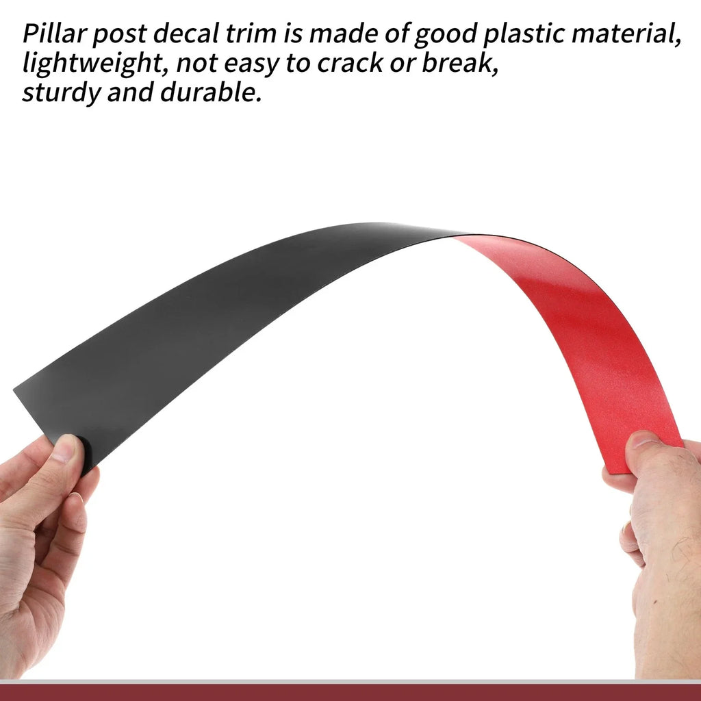 Door Pillar Window Trim for Hyundai IX35 2022-2024 Black