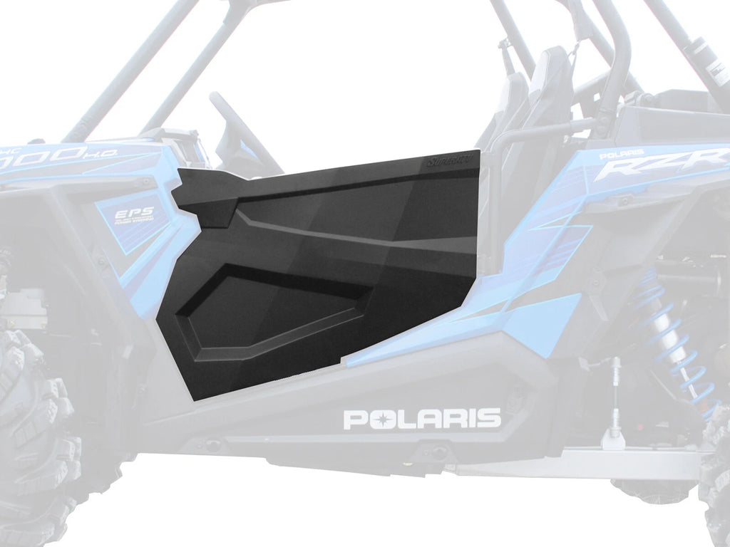 SuperATV Plastic Doors for Polaris RZR S 900 (2015–2020) - w/ Side Panels