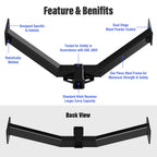 2 Inch Trailer Towing Hitch for Acura MDX (2007-2013)