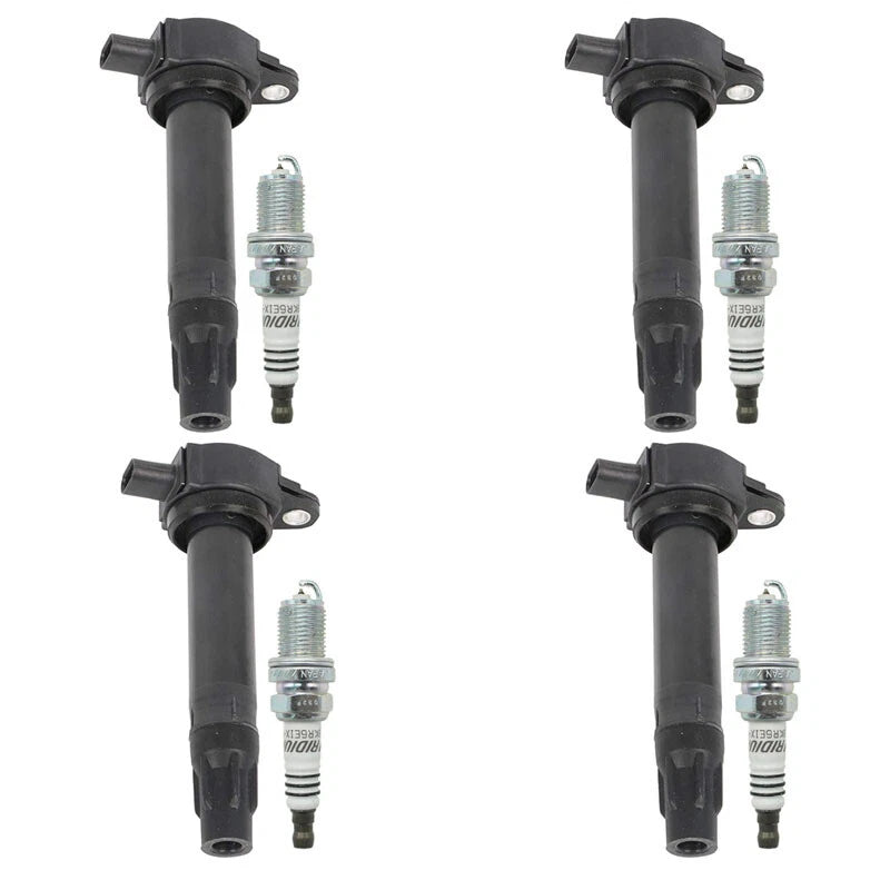 4X Ignition Coils + 4X Spark Plugs for Dodge Journey (2009–2020) UF-557 4606824AB