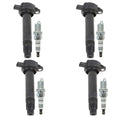 4X Ignition Coils + 4X Spark Plugs for Dodge Journey (2009–2020) UF-557 4606824AB