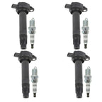 4X Ignition Coils + 4X Spark Plugs for Dodge Journey (2009–2020) UF-557 4606824AB