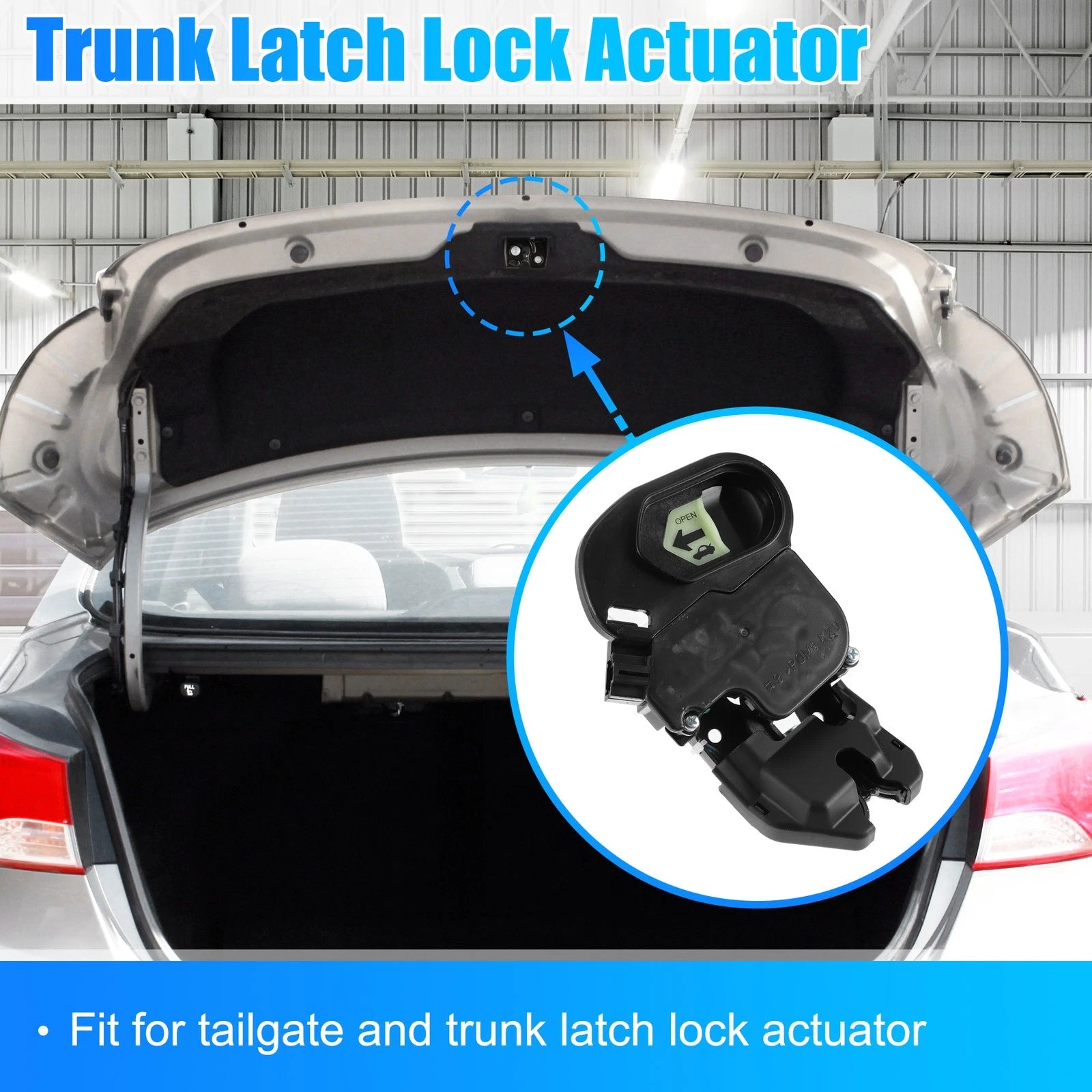 Trunk Latch Lock Actuator for Honda Accord (2003–2006) Replaces 74851-SDA-A22