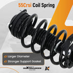 2X Front Strut Coil Spring Assembly for Chrysler Town & Country (2011–2016)
