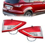 Tail Light for Ford Escape (2013–2016) Halogen Inner Driver & Passenger