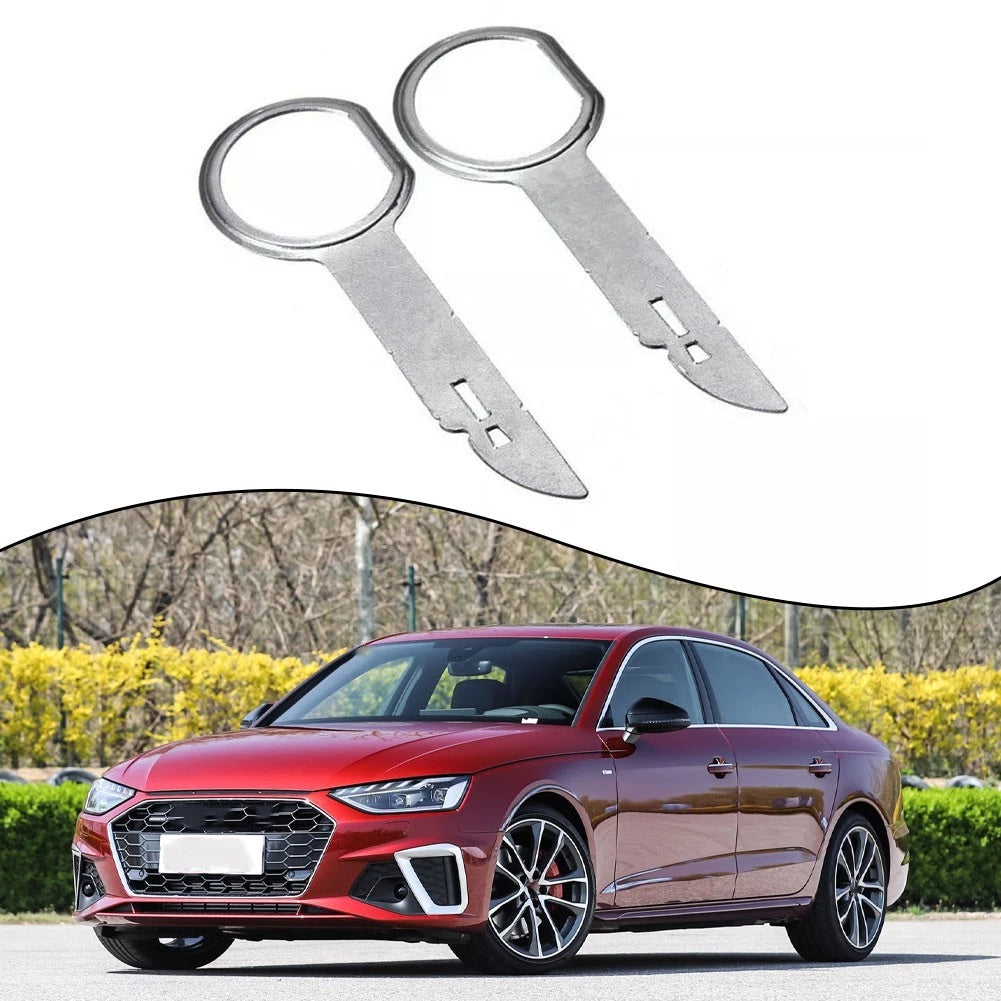 Stainless Steel Radio Removal Tool Kit for Ford