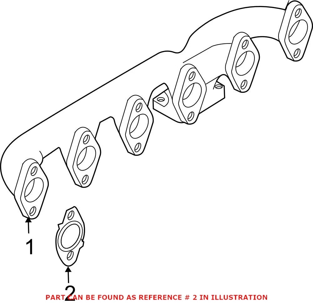 Exhaust Manifold Gasket for Dodge Ram 2500 3500 5.9 6.7 L6 (2003–2018)