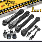 10x Front Control Arm & Ball Joint Tie Rod End for Jeep Grand Cherokee (1999–2021)