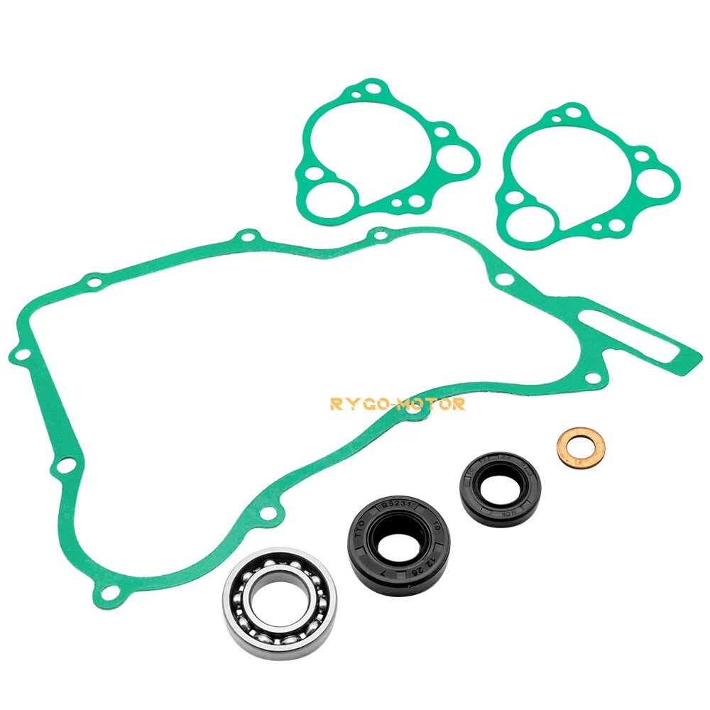 Water Pump Rebuild Kit Bearings Seals Gasket for Honda CR125 CR125R (1990–2004)