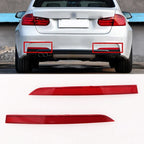 1 Pair / Rear Bumper Reflector Lamp for BMW 3-Series (2012���2017)