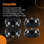 32mm Wheel Spacers for GMC Jimmy Sonoma S15 (1991–2005) 5x120.65mm M12x1.5