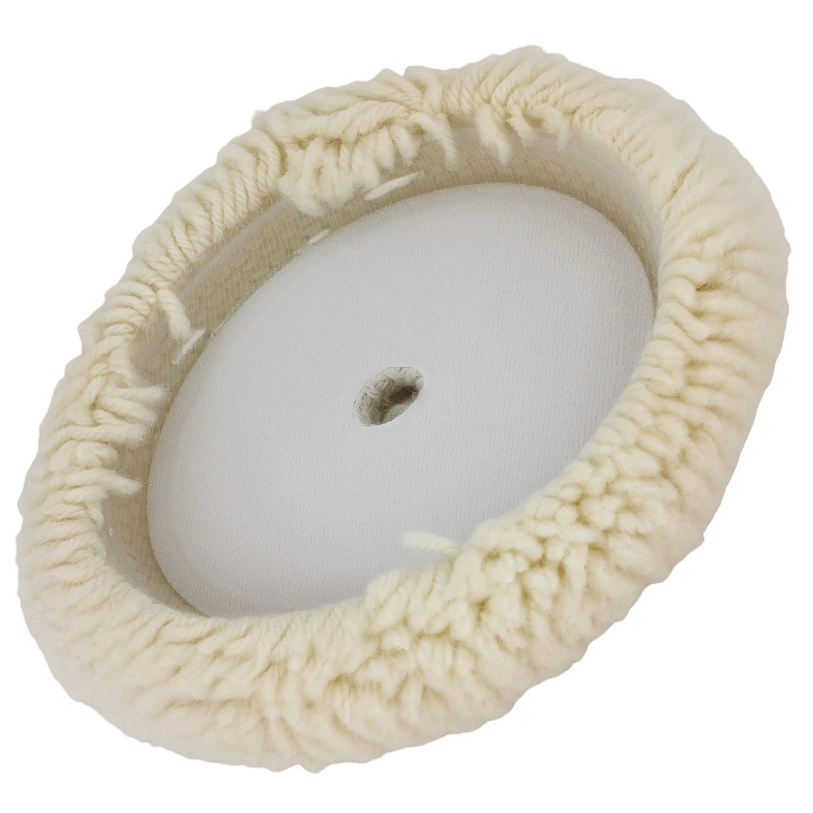 7 Inch Wool Polishing Buffing Pads Hook Loop Bonnet for Cars