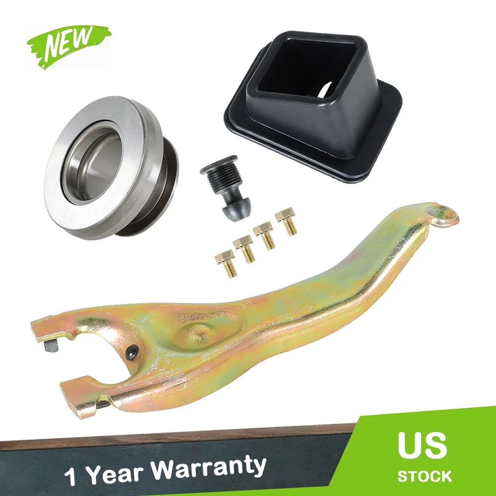 Clutch Fork Set with Boot, Throwout Bearing & Pivot Ball for Chevy Chevelle (1964–1981)