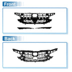 Front Upper Hood Bumper Grille for Honda Civic SI Facelift (2016-2021)