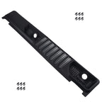 Cowl Panel Grille for Jeep Wrangler (2018-2024) Black ABS