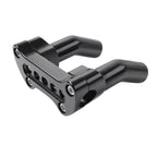 4" Tall Pullback Handlebar Riser 5-Hole Clamp for Harley Tour Super