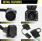 7 Way Trailer Wiring Harness for Chevy Silverado 1500 2500 3500