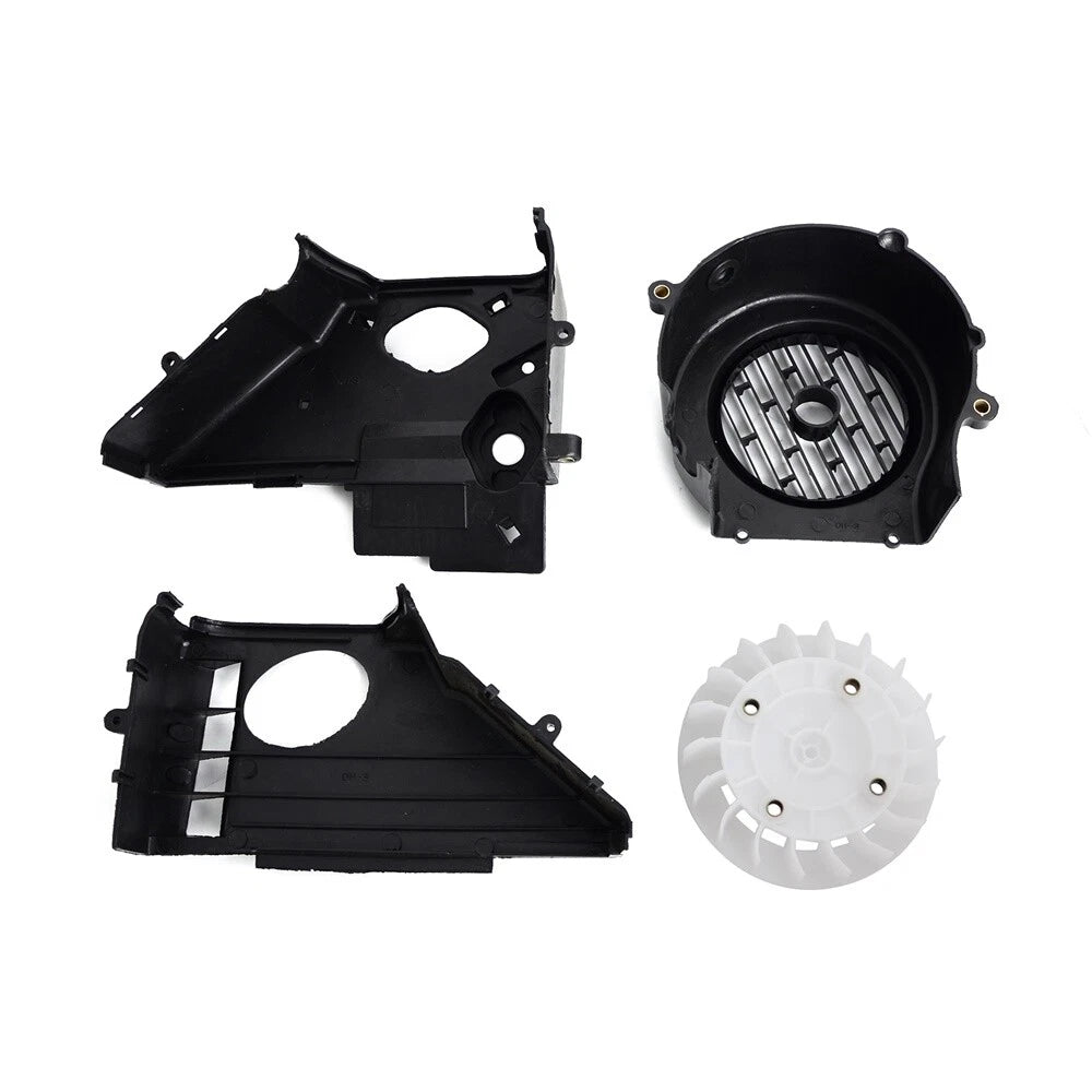 Complete Air Cool Shroud Kit w/ Fan for GY6 150cc ATV Go Kart Buggy Scooter (2000–2023)