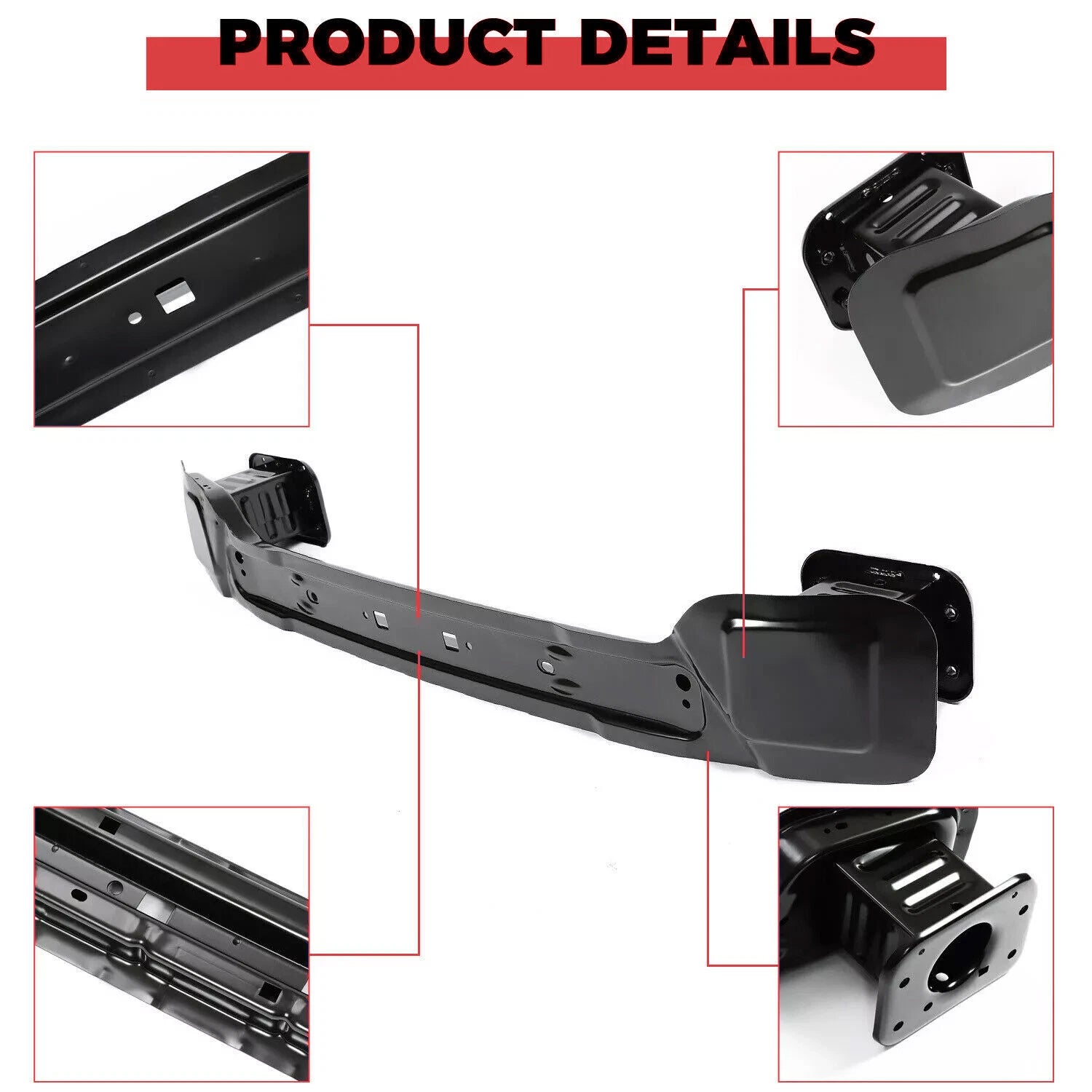 Front Bumper Reinforcement Beam for Ford E-Transit Transit-150 250 350 (2022–2024)