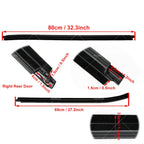 4X Window Moulding Trim Weather Strip for Toyota Hilux SR5