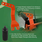 Adjustable Steering Arm & Foot Pedal Kit for Bad Boy ZT MZ Mower