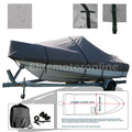 Heavy Duty Gray Trailerable Boat Cover for Celebrity 210 Cuddy Cabin (N/A)
