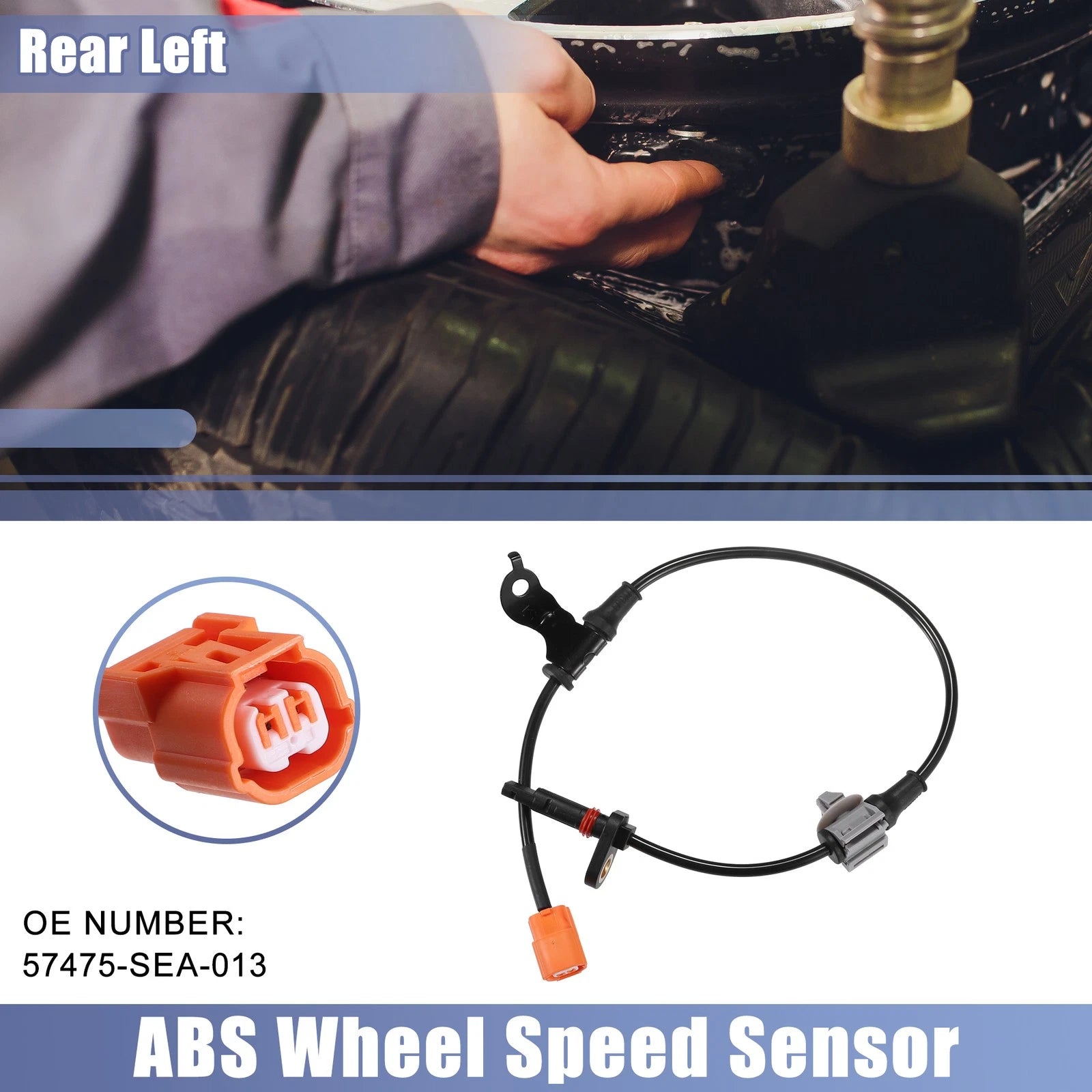 ABS Wheel Speed Sensor for Honda Accord (No. 57475-SEA-013)