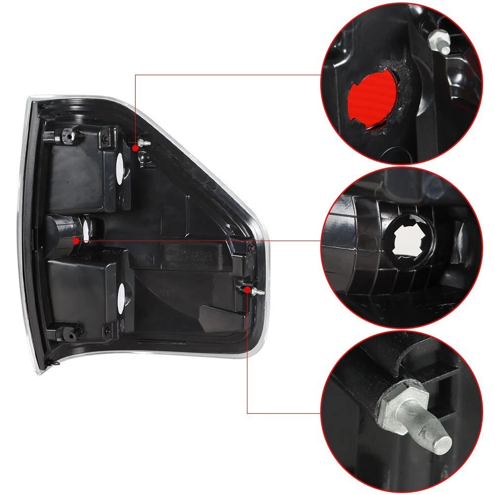 Tail Lights for Ford F150 (2009–2014) Left+Right Pair