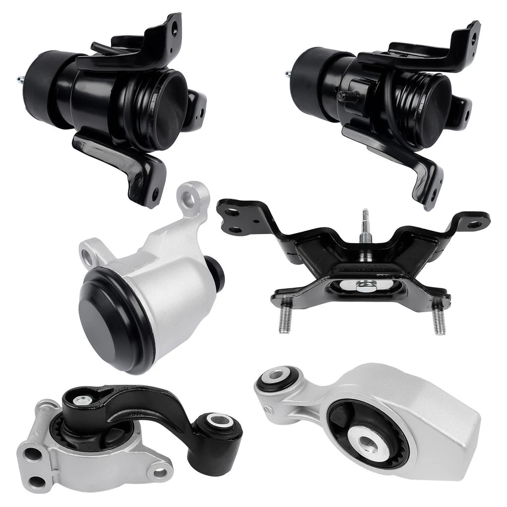 Set of 6 Motor & Trans Mounts for Infiniti JX35, Nissan Pathfinder (2013–2016)
