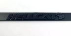 License Plate Frame Black for Dodge Challenger Charger Hellcat Script (2015–2023)