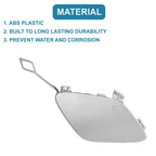 Tow Hook Cover for Mercedes-Benz E250 (2014–2015) Silver Tone
