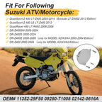 Starter Idle Gear Cover Cap & O-Ring for Suzuki LT-Z400 (2003–2014)