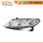 Chrome Housing Headlights Assembly L+R for Honda Civic Sedan (2006–2011)