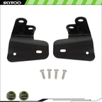 Set of 4 Soft-Top Bracket Bow Holders for Jeep Wrangler (2007–2012)