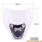 LED Enduro Headlight Fairing for KTM EXC XCW EXCF XC 125 200 250 300 450