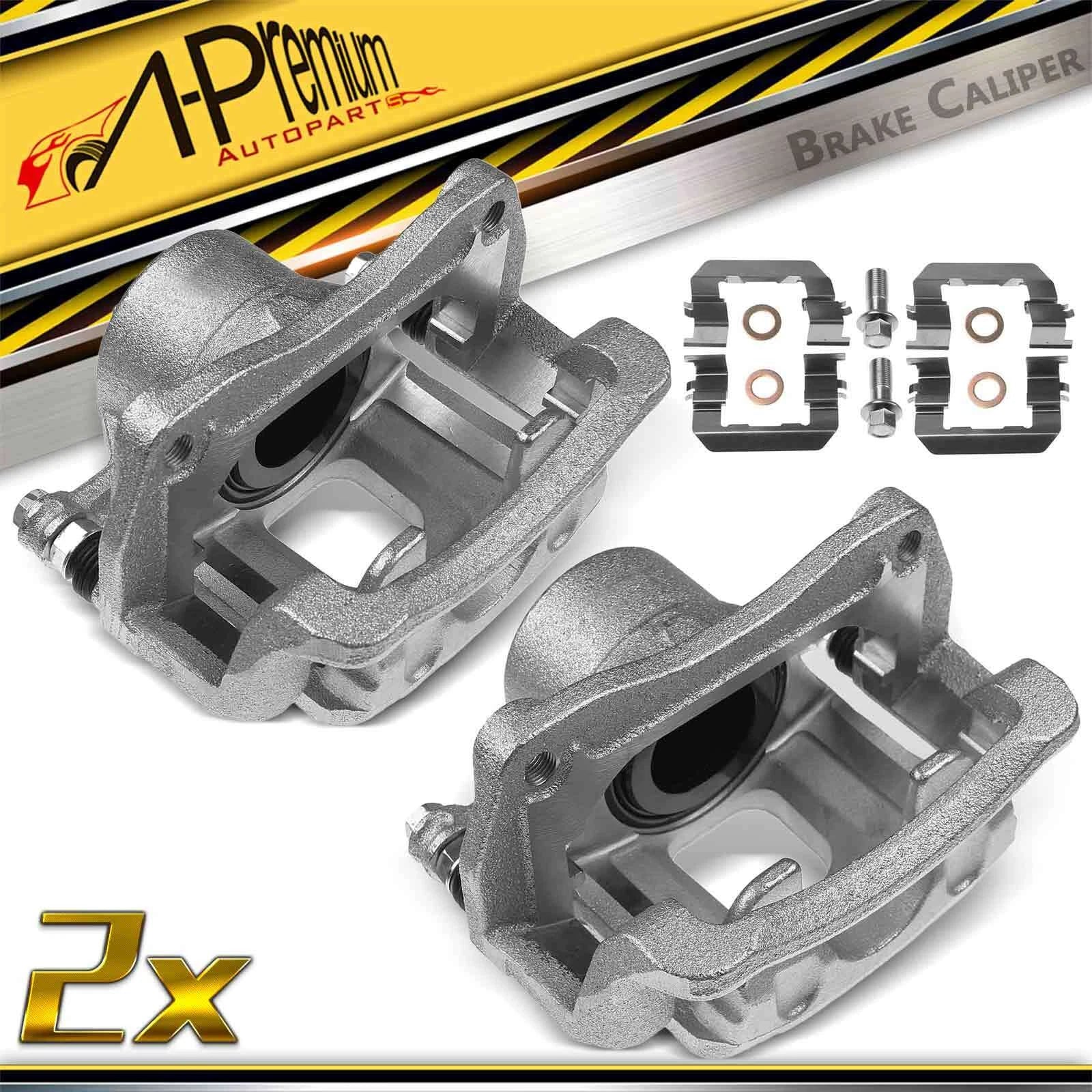 2X Disc Brake Caliper with Bracket for Hyundai Santa Fe (2010–2012)