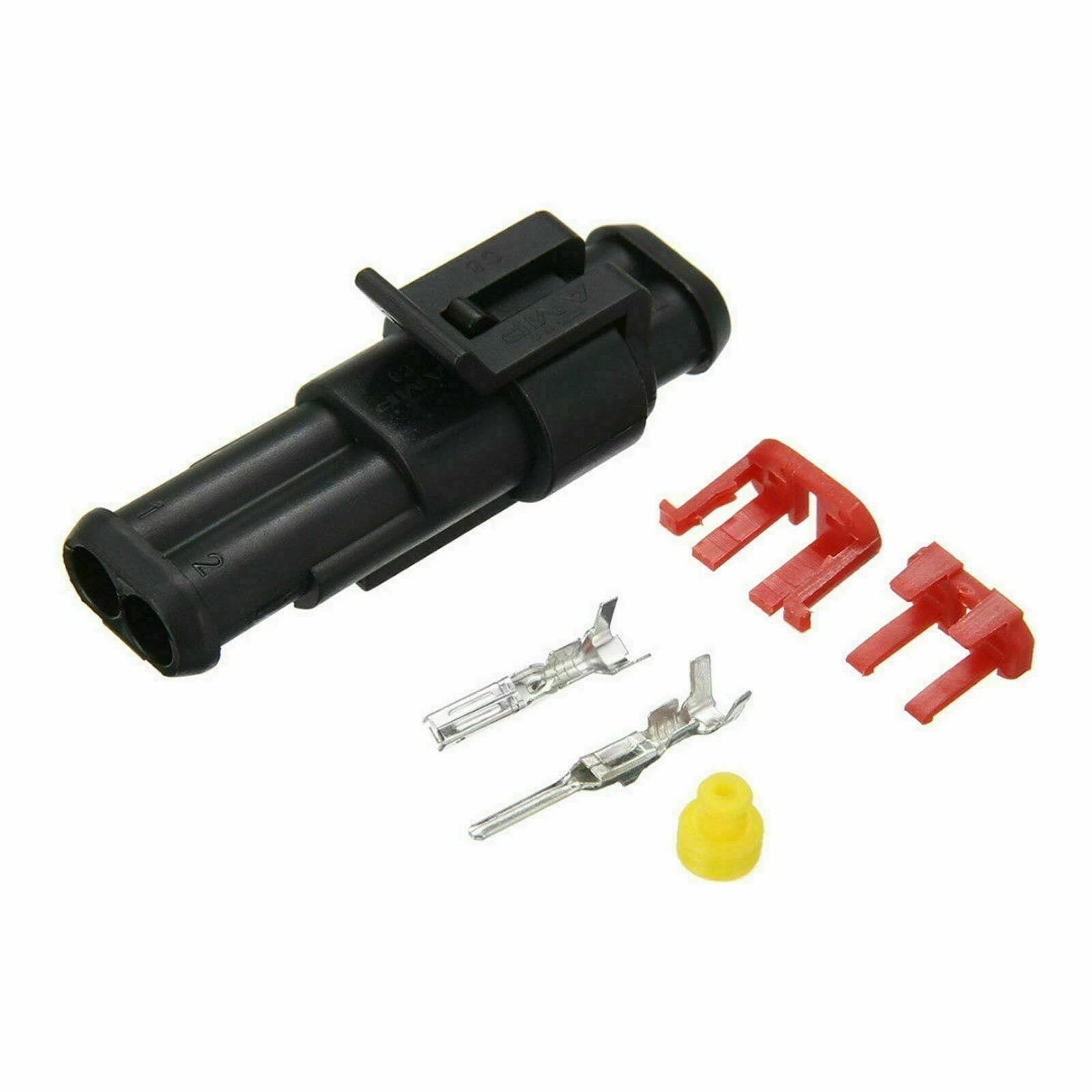 10X2 Pin Weatherproof Car Electrical Connector Kit for Marine Applications