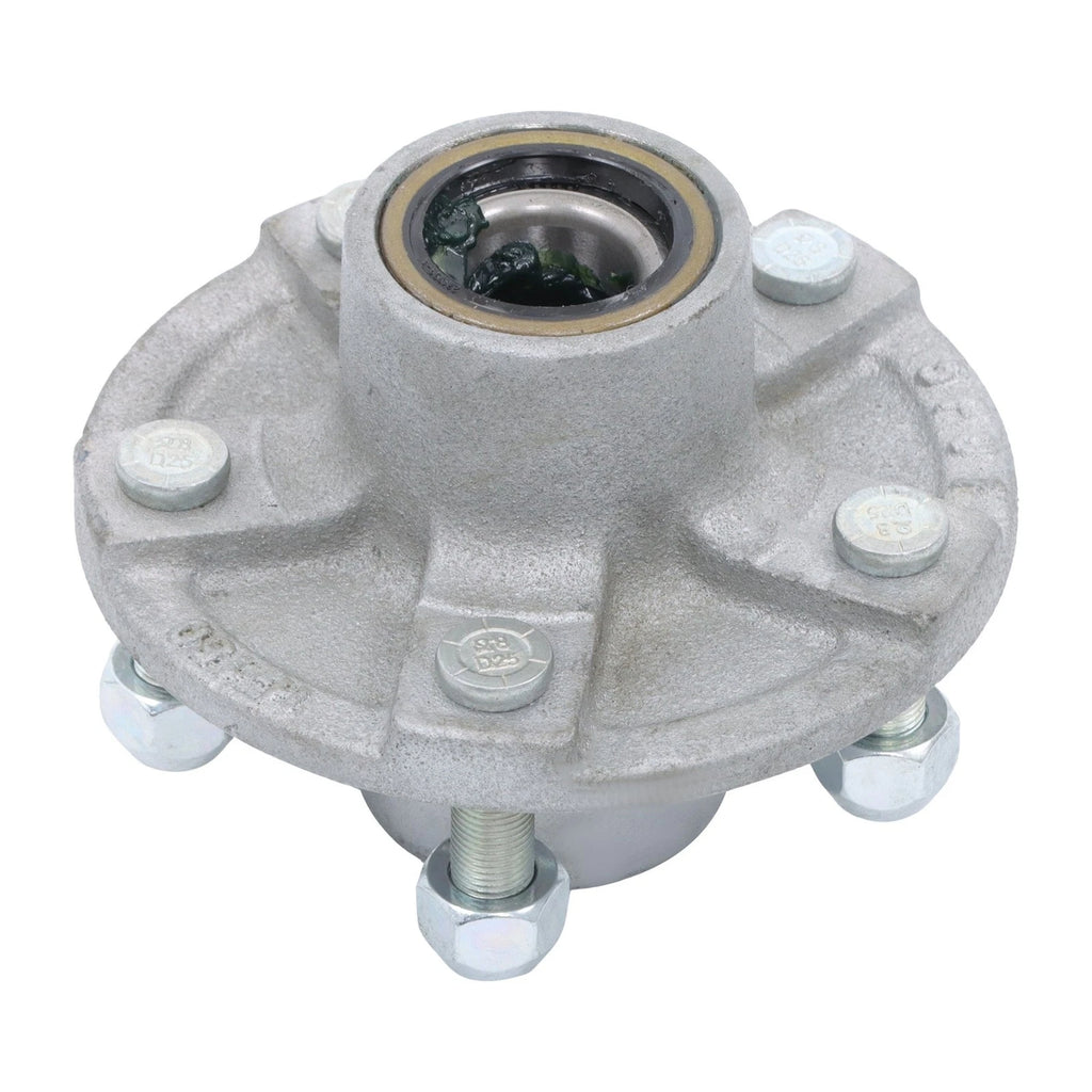 2X Galvanized Trailer Hub with 2000lb Spindle for Trailer