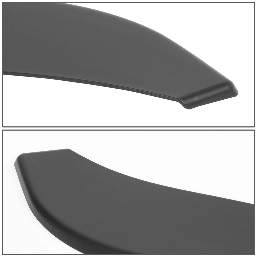 67" Matte Front Bumper Lip Splitter Spoiler Plate Universal Fit
