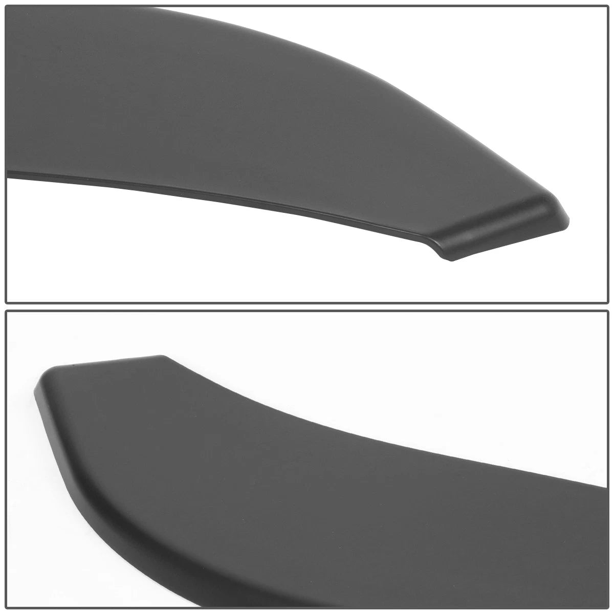 67" Matte Front Bumper Lip Splitter Spoiler Plate Universal Fit