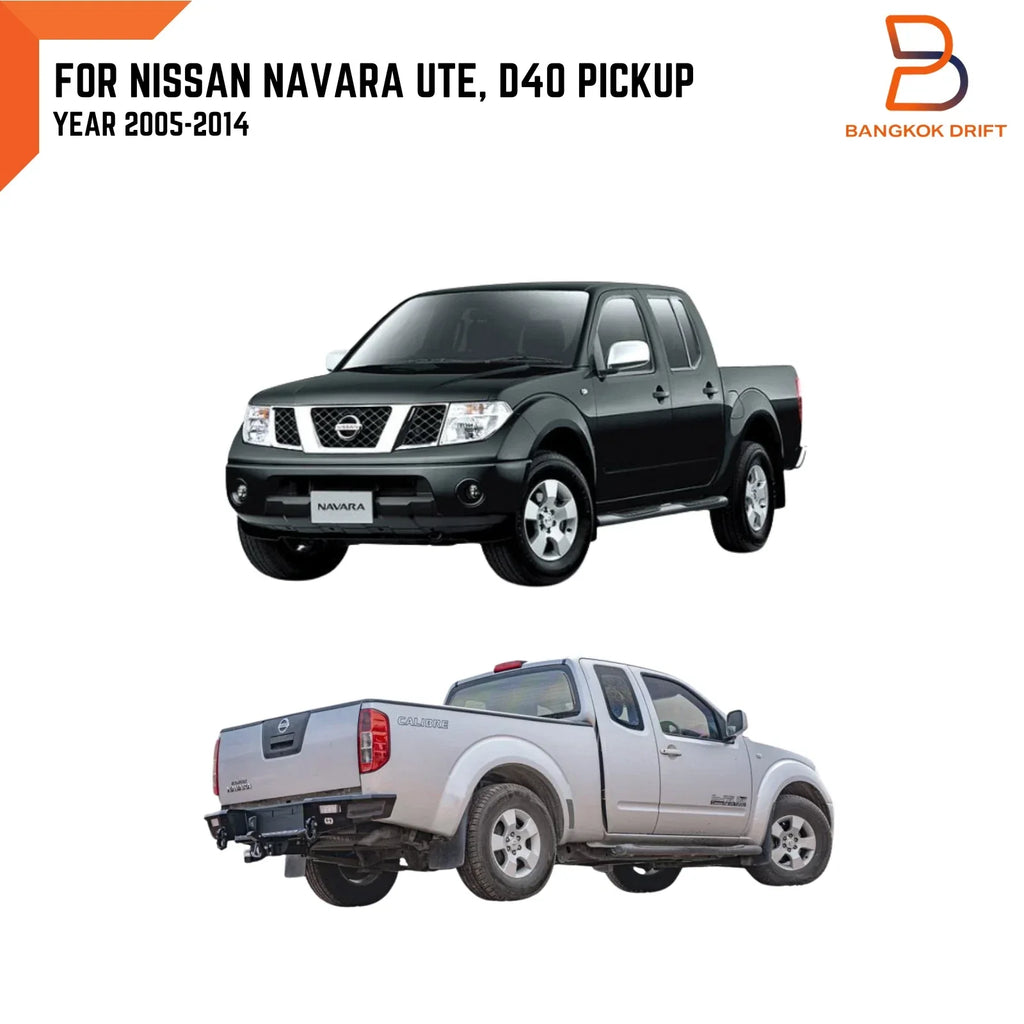 Smoked Tail Lights Pair for Nissan Navara D40 (2006-2014)