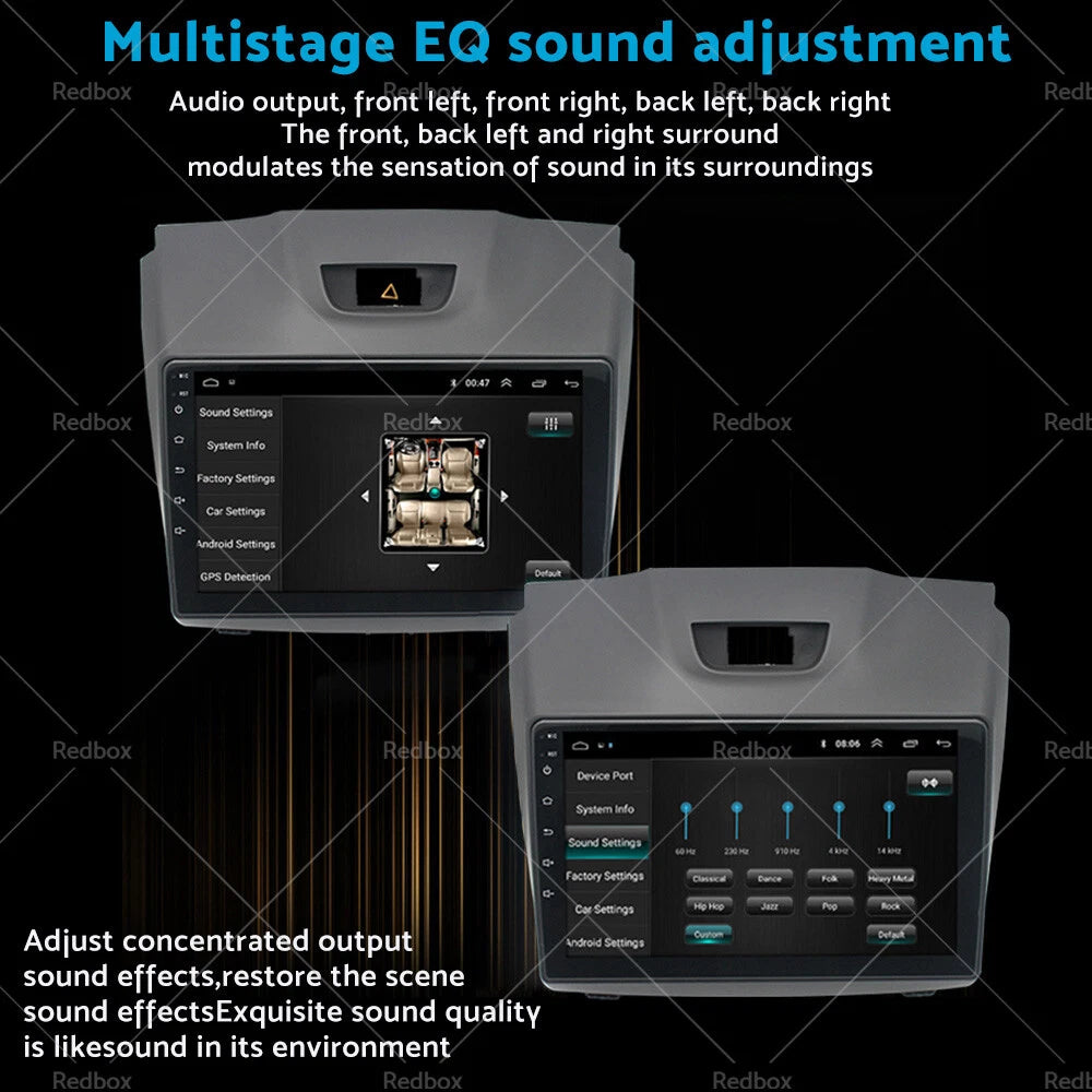 32GB Car Radio for Holden Colorado RG (2012–2020) Android 11, Apple Carplay, GPS