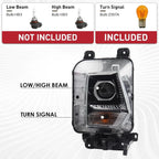 Right Passenger Side Halo Headlight for Hyundai Santa Cruz (2022–2024) 92102-K5110