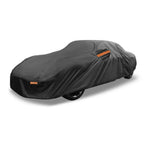 Waterproof Car Cover for Mazda MX-5 Miata (190T-PU) Black with Zipper