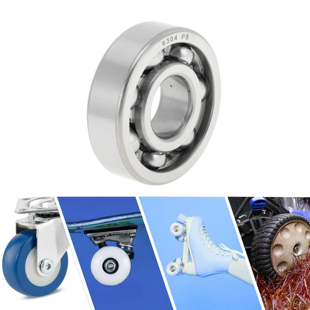 6304 Deep Groove Ball Bearing for Scooter Skateboard Wheel (20x52x15mm)