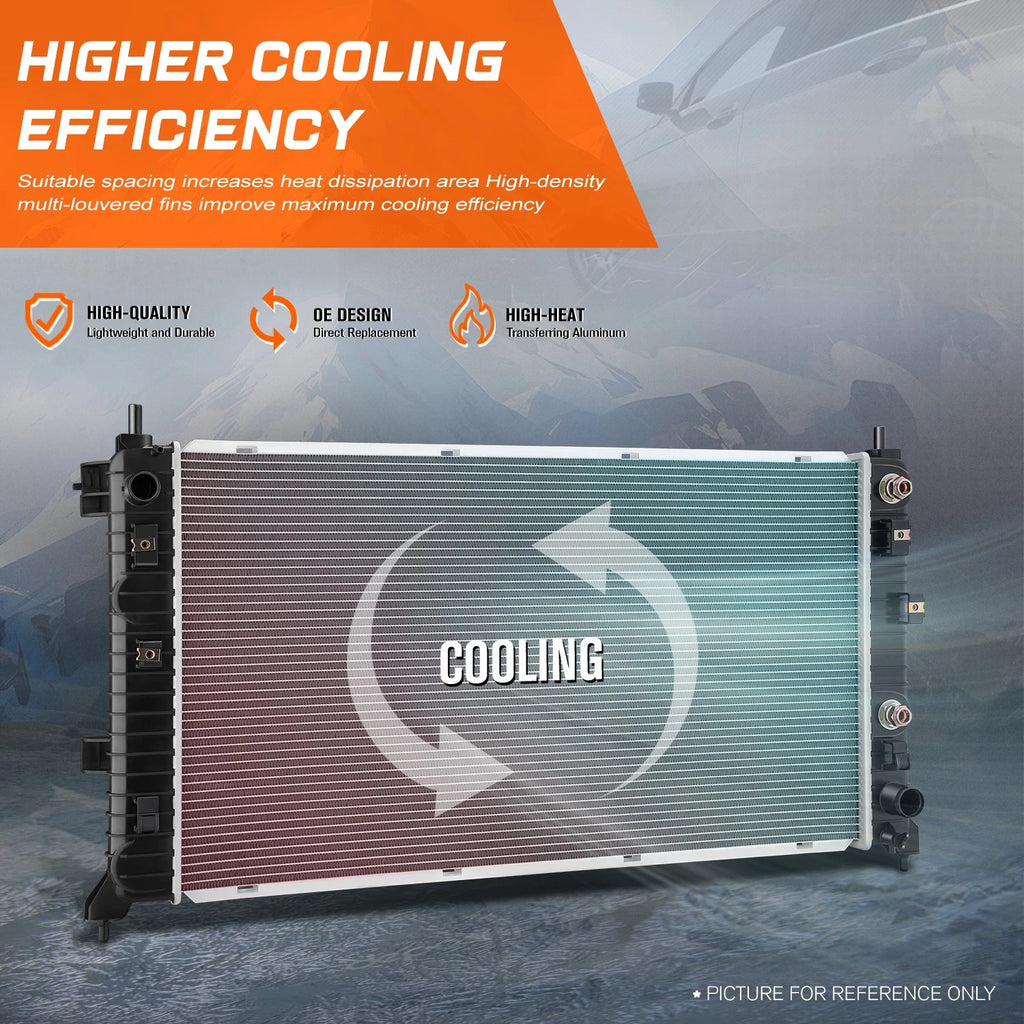 Aluminum Core Radiator for Silverado/Sierra 1500 LTD 2019–2026 DPI-13767